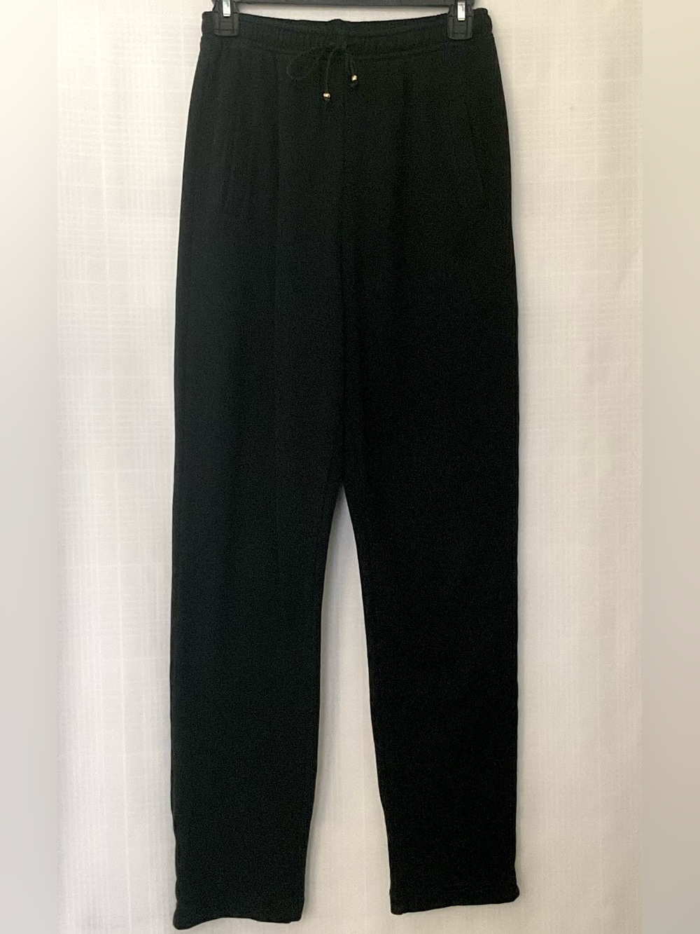 🌱St. John Sport by Marie Gray Black Elastic Waist Joggers